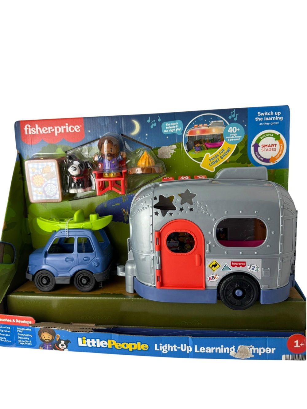 New Little People Light-Up Learning Camper HGP71 2024